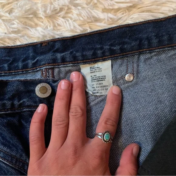 Vintage Rocky Mountain High Waisted Denim Jeans Rockies - Picture 16 of 16